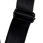 Cotton Convertible ITA Bag 15", black: close-up of the strap adjuster buckle, cut out