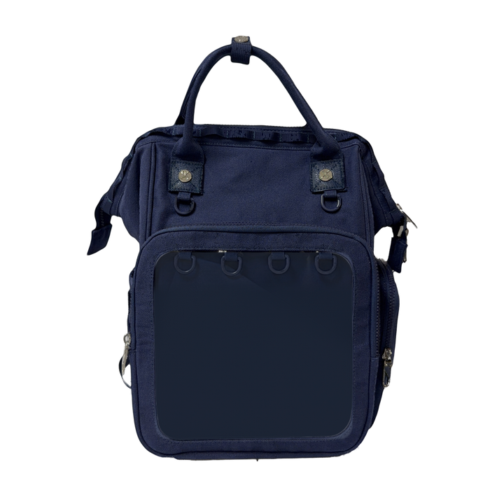 Everyday ITA Bag: 15" Anti-Theft Canvas Laptop Backpack + 2 Pin Inserts