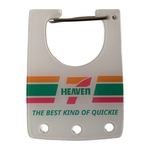 7 Heaven Bag Acrylic Charm by Pinbuds, acrylic clip cut-out