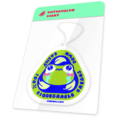 Biodegradable Frog Air Freshener