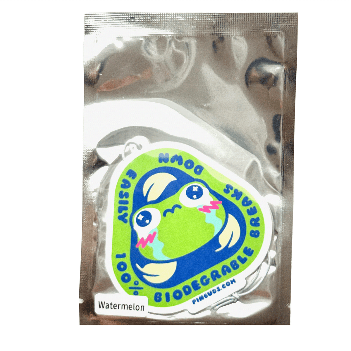 Biodegradable Frog car air freshener, designed in Sydney