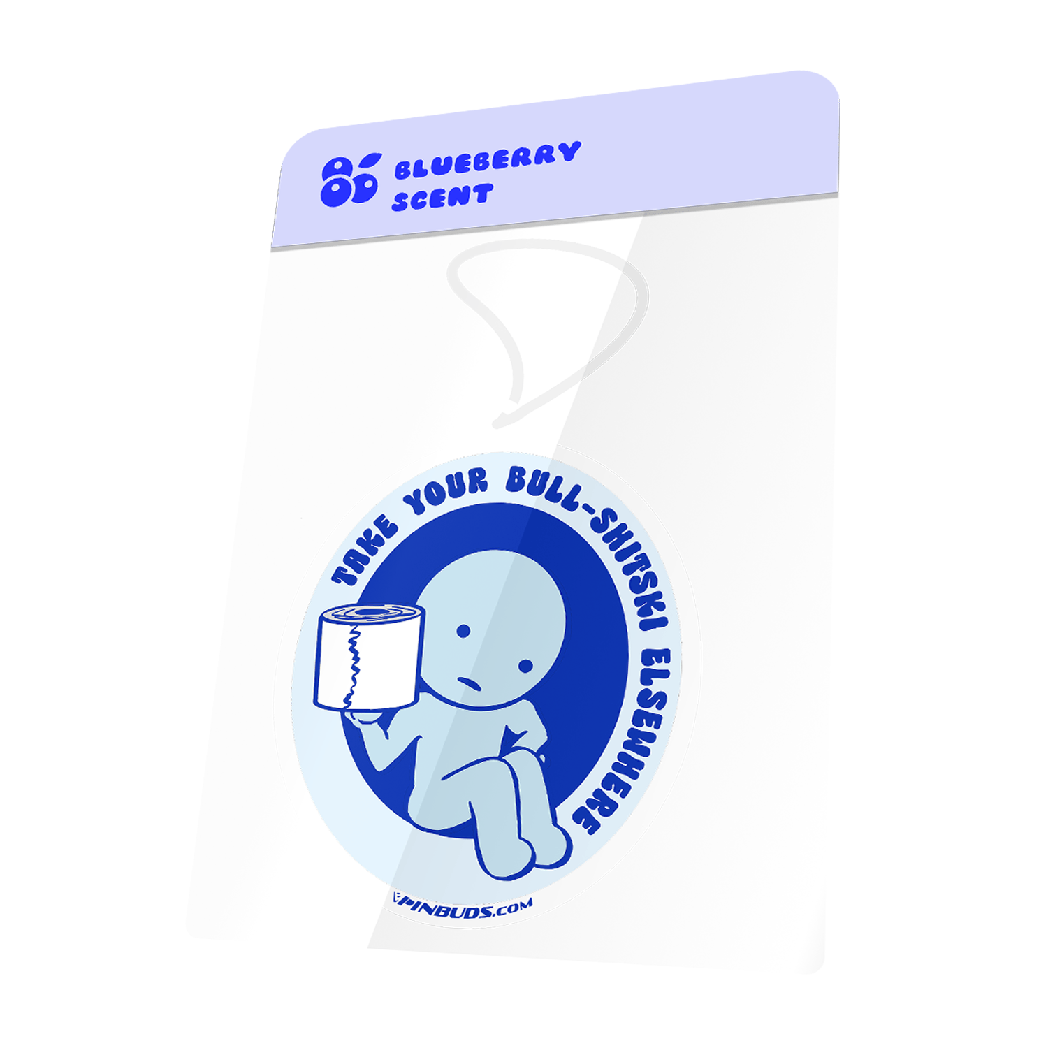 Bull Shitski car air freshener by Pinbuds