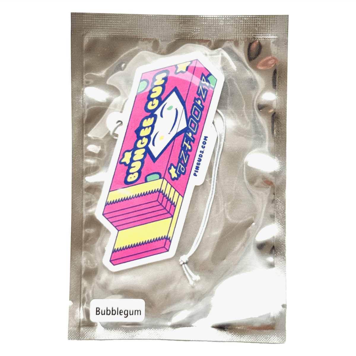 Bungee Gum car air freshener, designed in Sydney