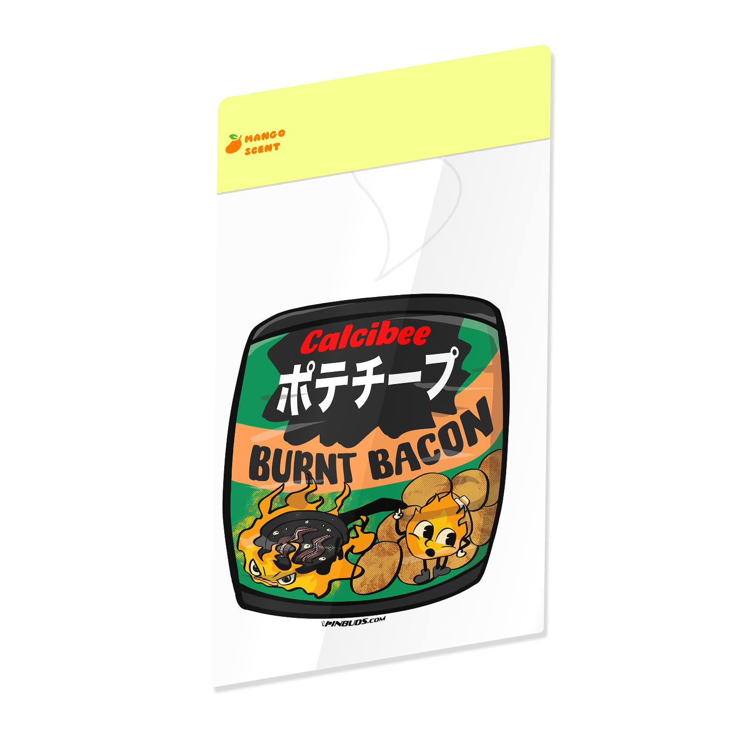 Burnt Bacon car air freshener by Pinbuds
