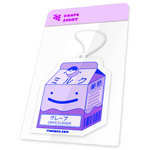 Grape Milk Miruku car air freshener by Pinbuds