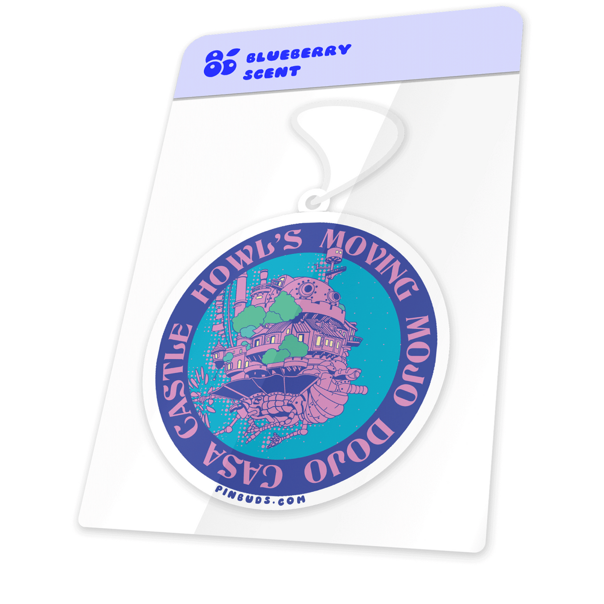 Howl's Mojo Dojo Casa Castle [Bubblegum scent] car air freshener by Pinbuds