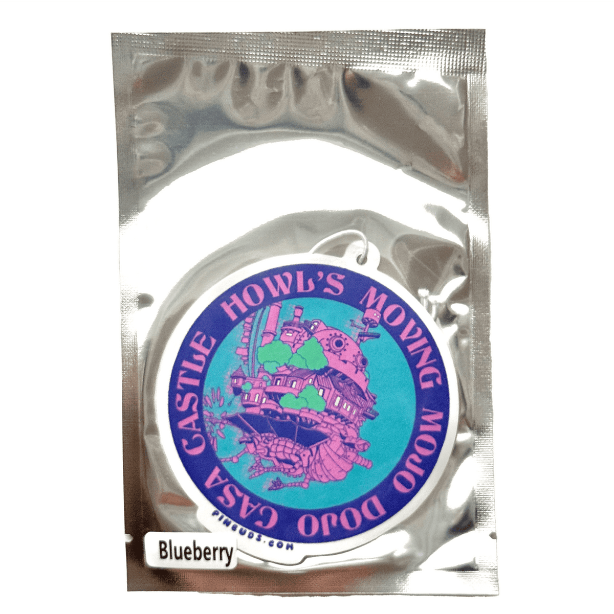 Howl's Mojo Dojo Casa Castle [Bubblegum scent] car air freshener, designed in Sydney
