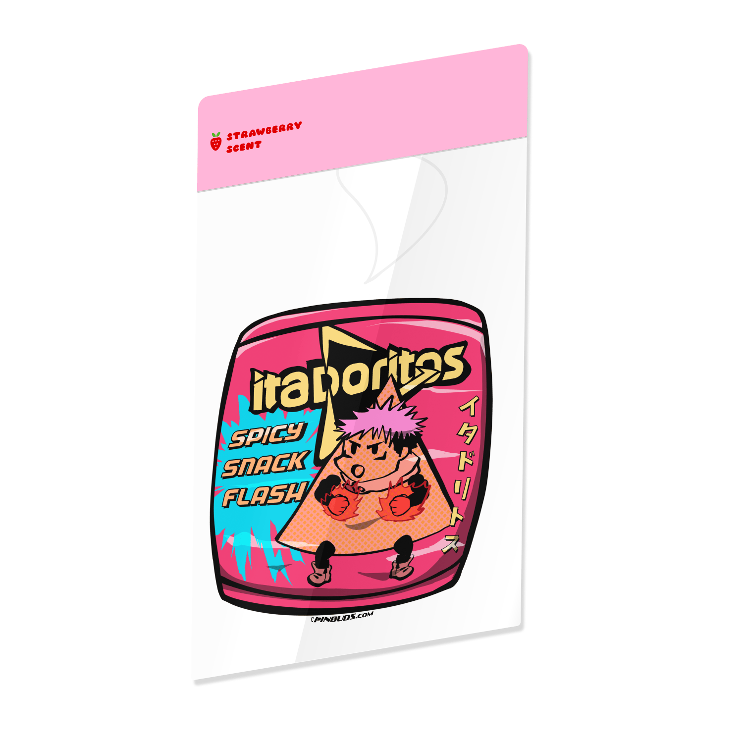 Itadoritos car air freshener by Pinbuds