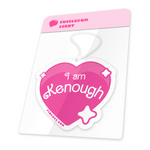 I Am Kenough car air freshener by Pinbuds