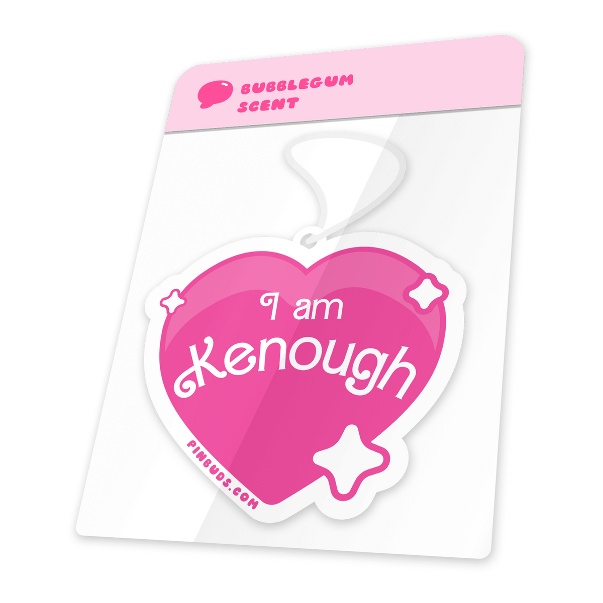 I Am Kenough car air freshener by Pinbuds