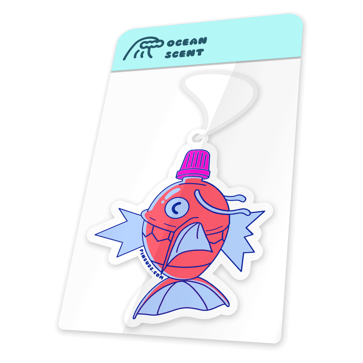 Magik Saucey car air freshener by Pinbuds