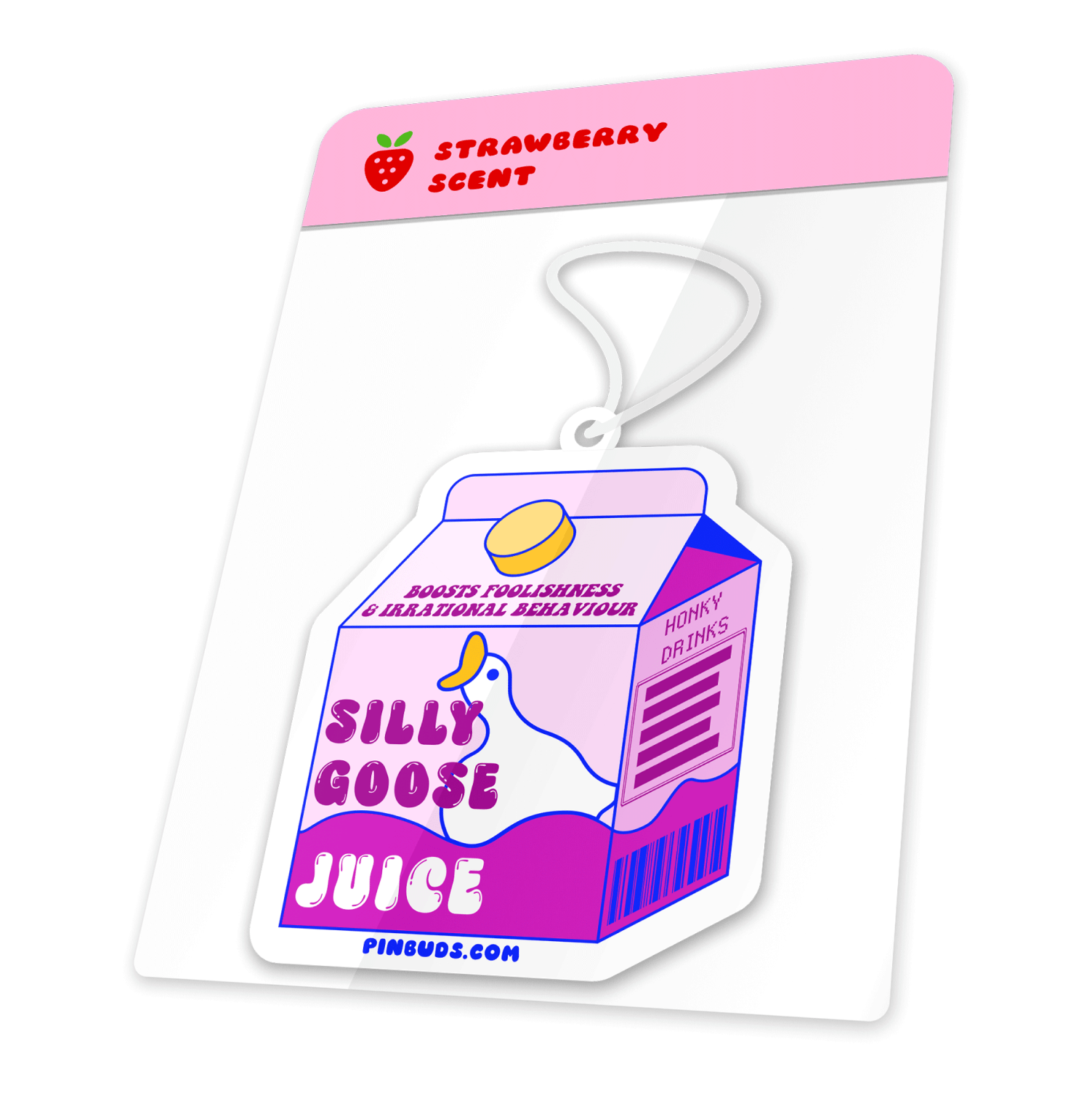 Pinbuds Air Freshener Silly Goose Juice air freshener