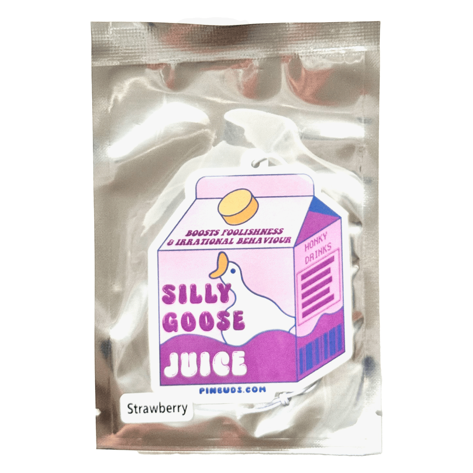 Pinbuds Air Freshener Silly Goose Juice air freshener