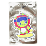 Snowboarding Apple Boy car air freshener, designed in Sydney
