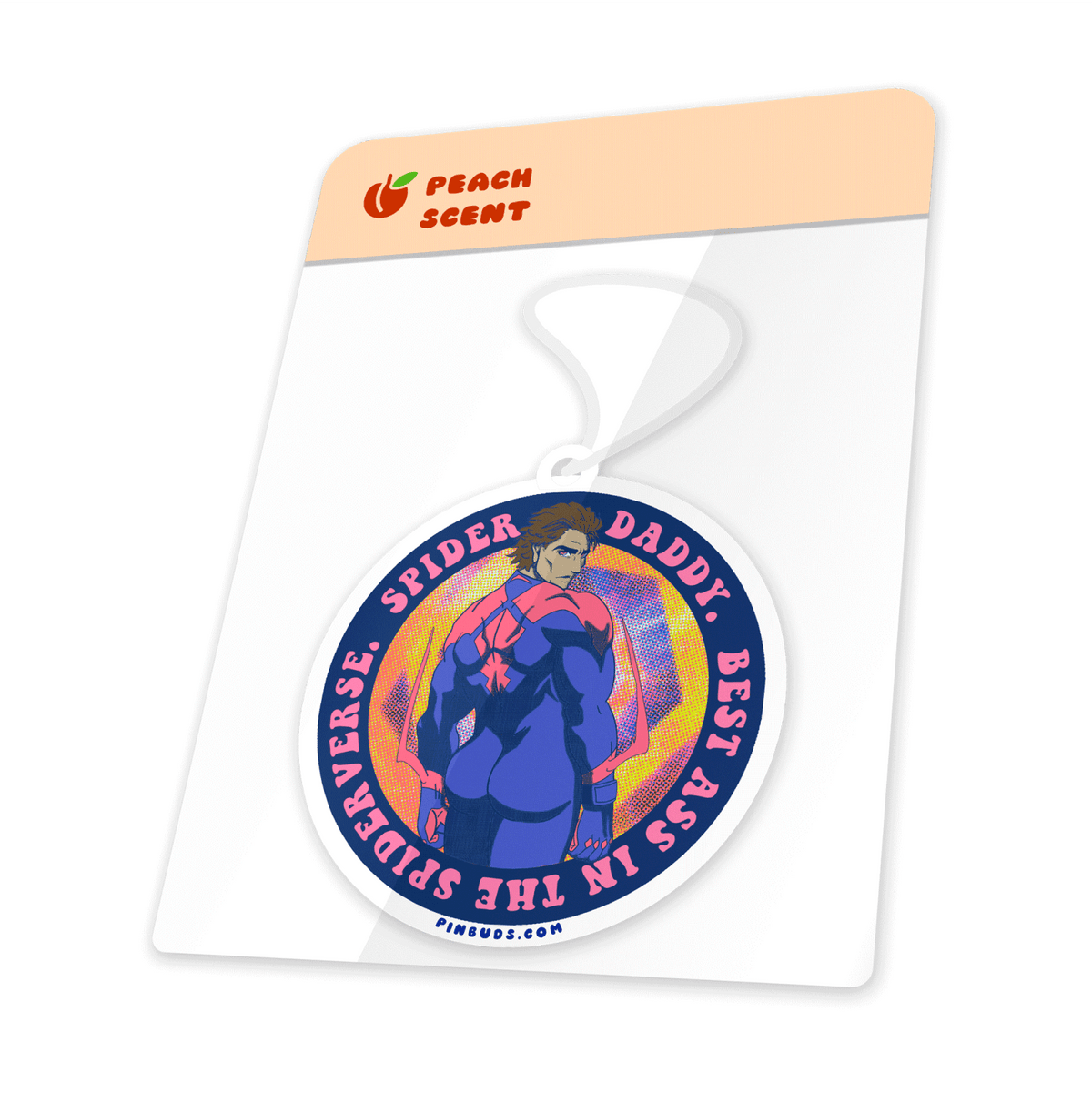 Spider Daddy car air freshener by Pinbuds