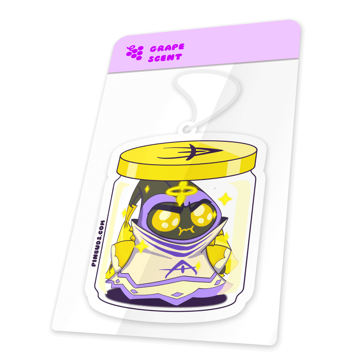 Squished Angel Is Forever car air freshener by Pinbuds