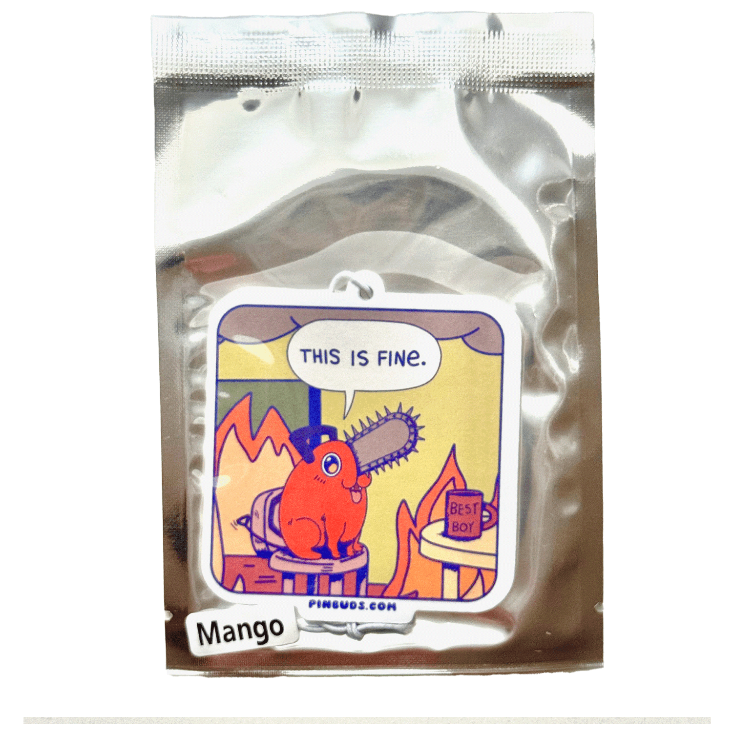 Pinbuds Air Freshener This Is Fine Best Boy air freshener