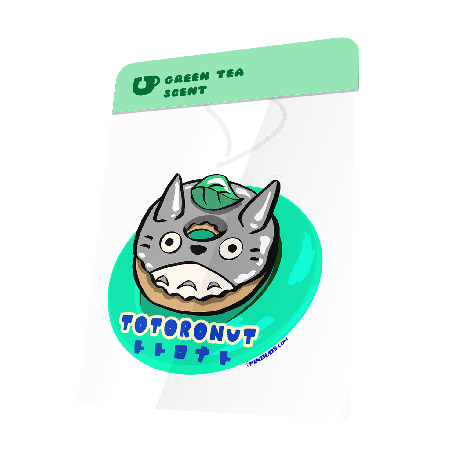 Totoronut car air freshener by Pinbuds