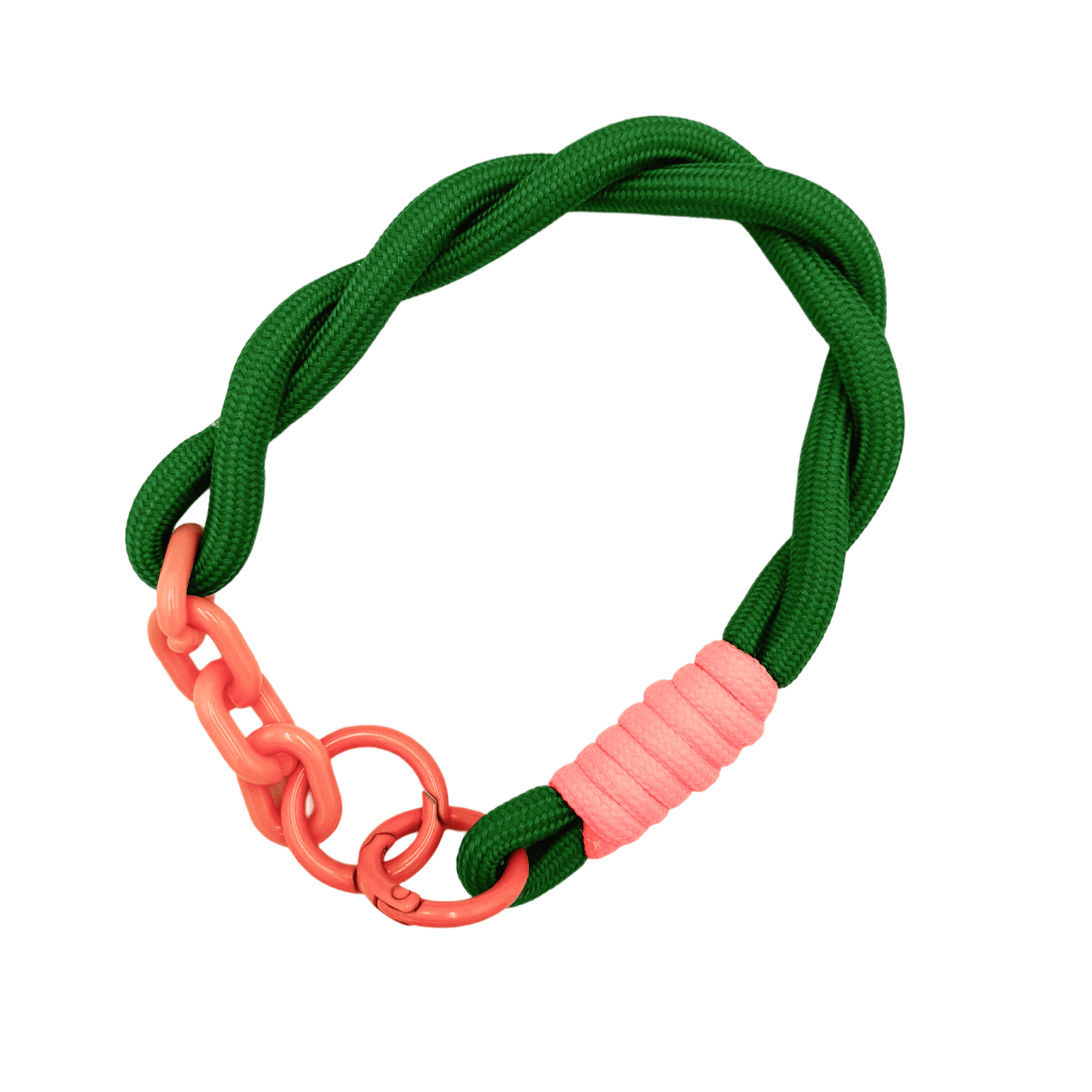 Green Rope bag charm by Pinbuds