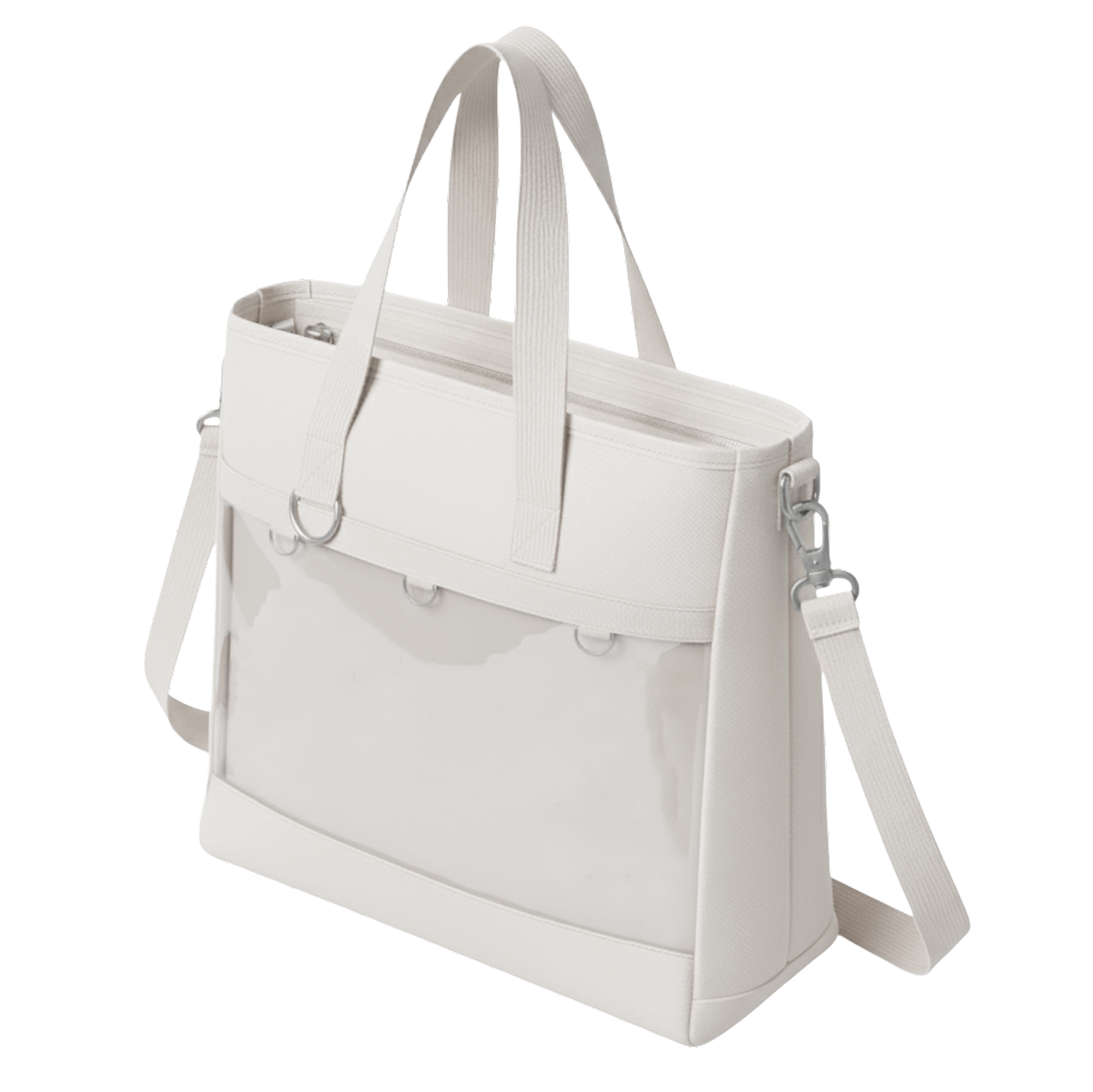 pinbuds Bags 16" 2-Way ITA Tote/Cross-Body Bag V6 with Shockproof laptop area (Waterproof Oxford)