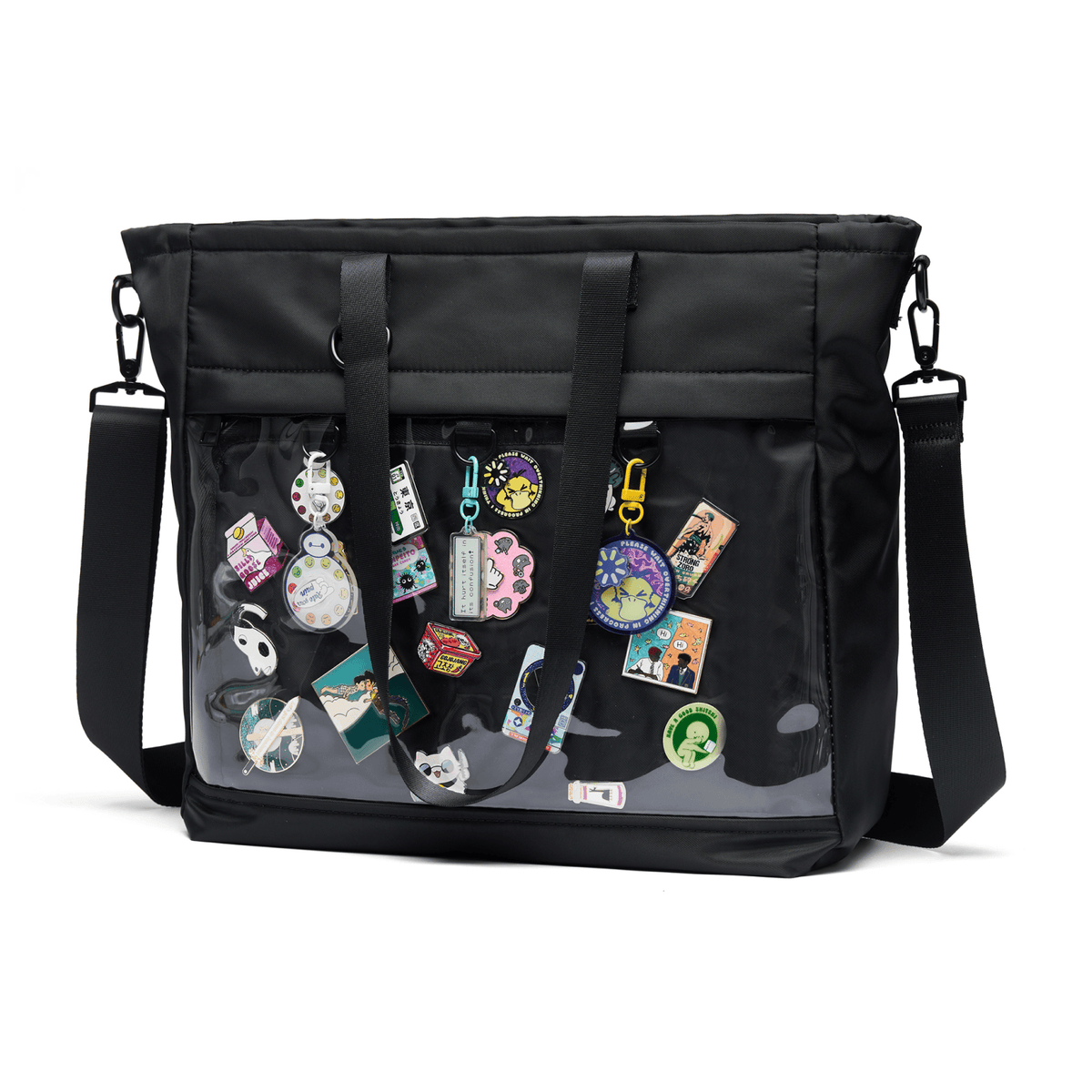 16" 2-Way ITA Tote & Crossbody Bag, Waterproof Oxford Pin Display, designed in Sydney
