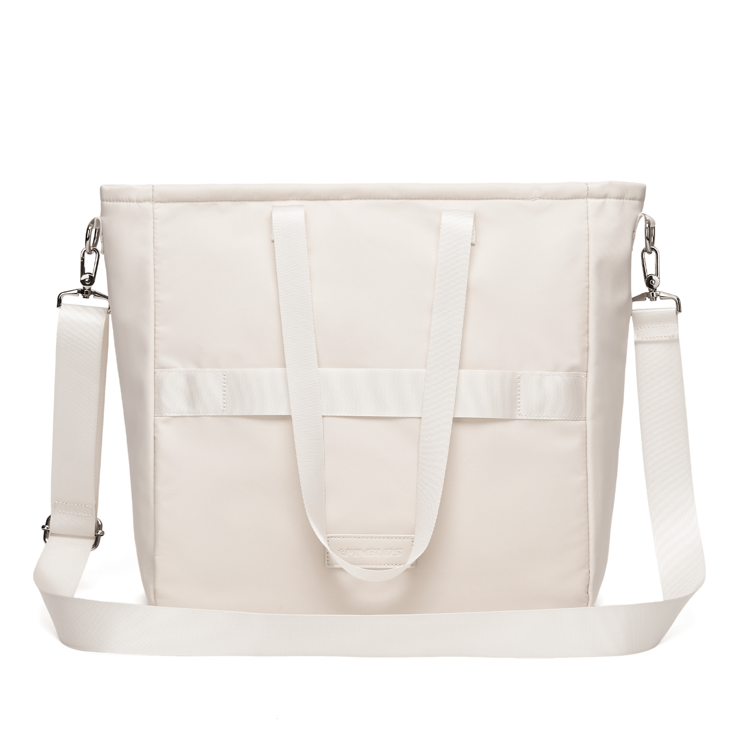 pinbuds Bags 16" 2-Way ITA Tote & Cross-Body Bag, Waterproof Oxford with Pin Display