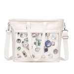 16" 2-Way ITA Tote & Crossbody Bag, Waterproof Oxford Pin Display, designed in Sydney