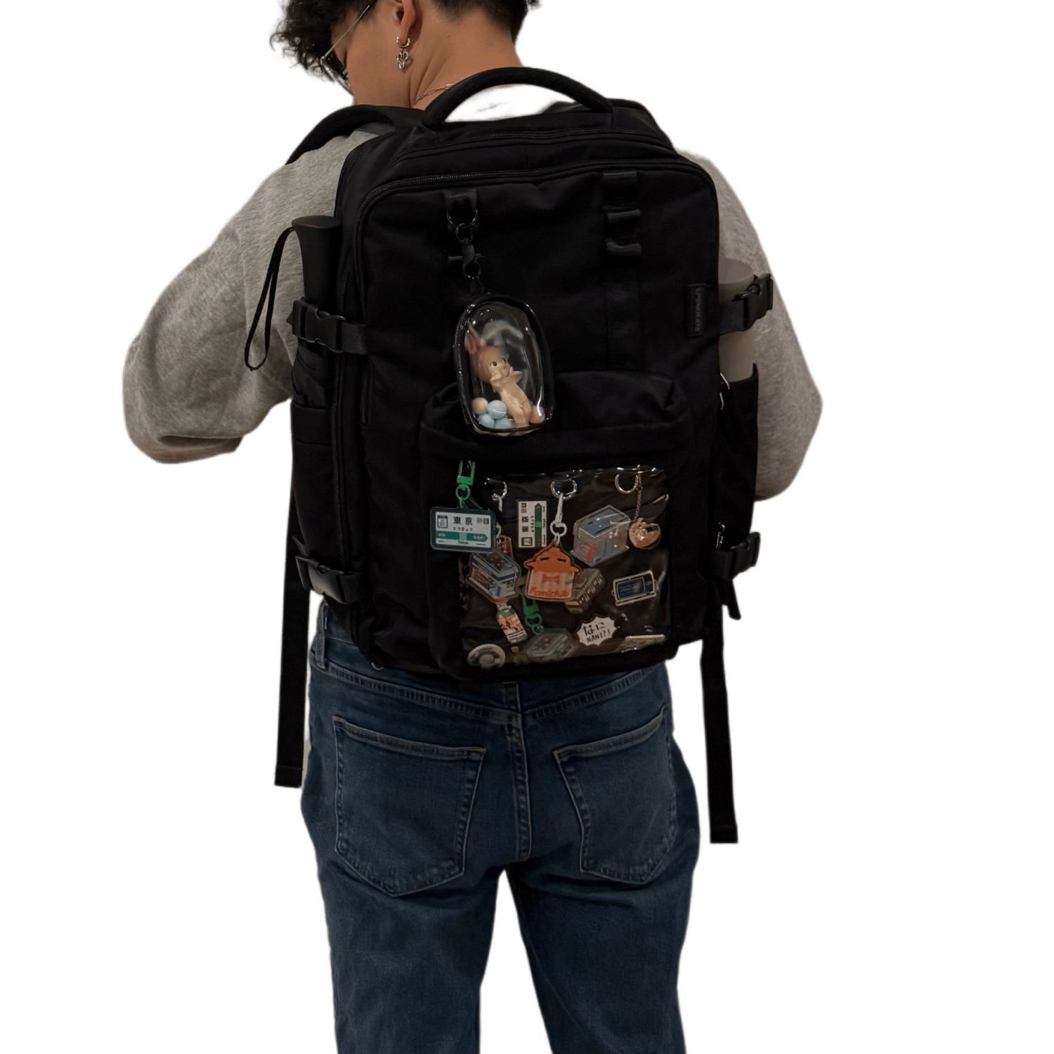 Pinbuds Bags 17" Expandable ITA Backpack