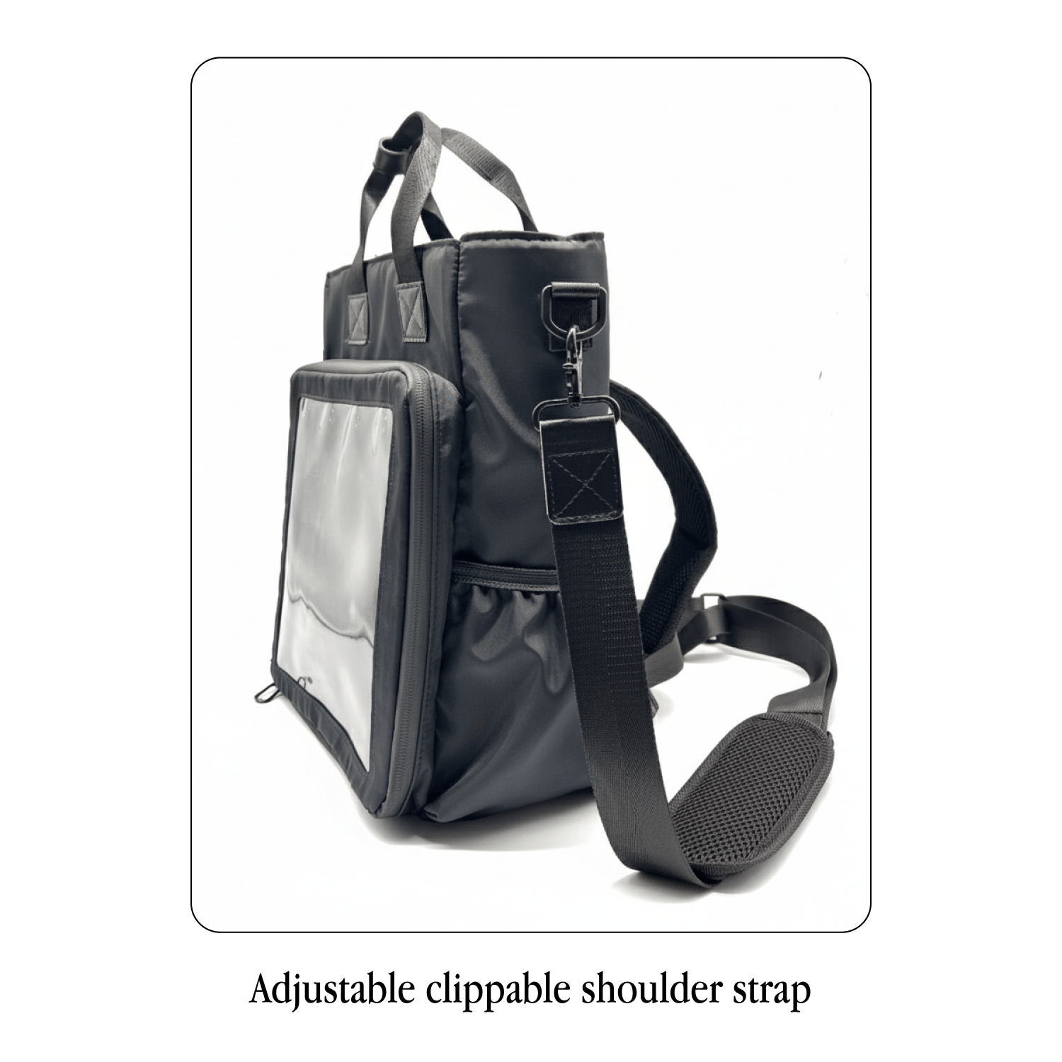 pinbuds Bags Black Oxford Waterproof 15" 3-Way Shapeshift Backpack V5 Tough Oxford (black)