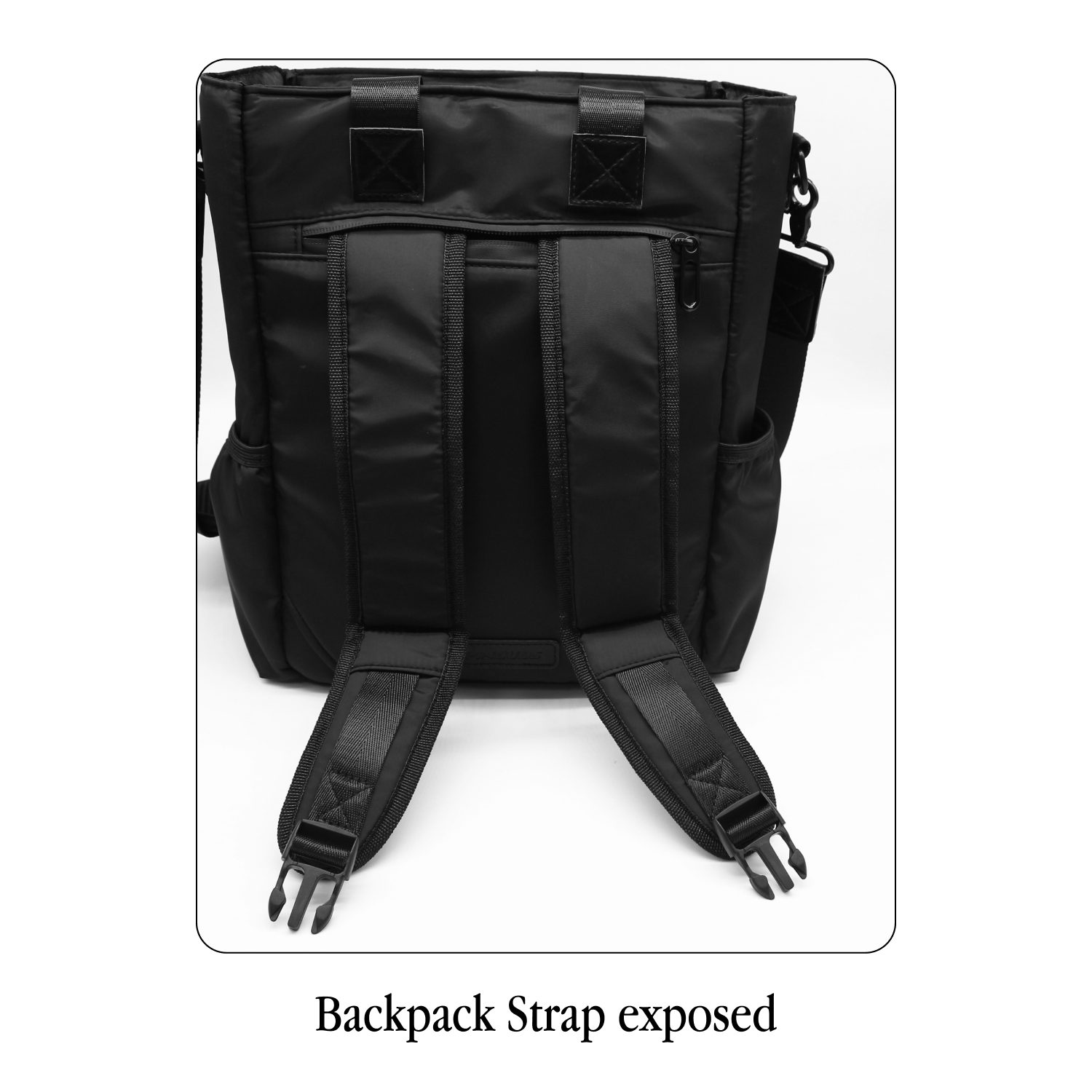 pinbuds Bags Black Oxford Waterproof 15" 3-Way Shapeshift Backpack V5 Tough Oxford (black)