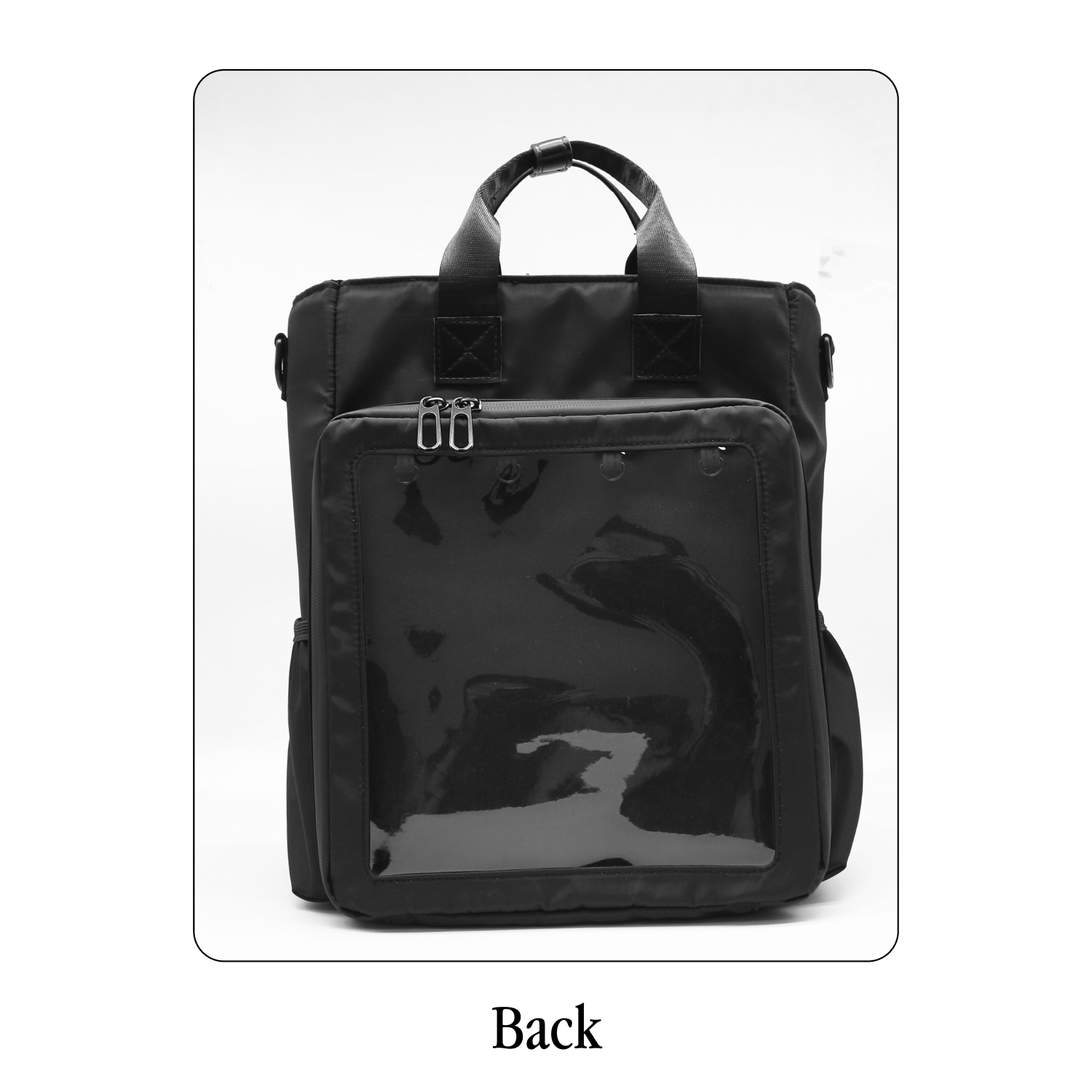 pinbuds Bags Black Oxford Waterproof 15" 3-Way Shapeshift Backpack V5 Tough Oxford (black)