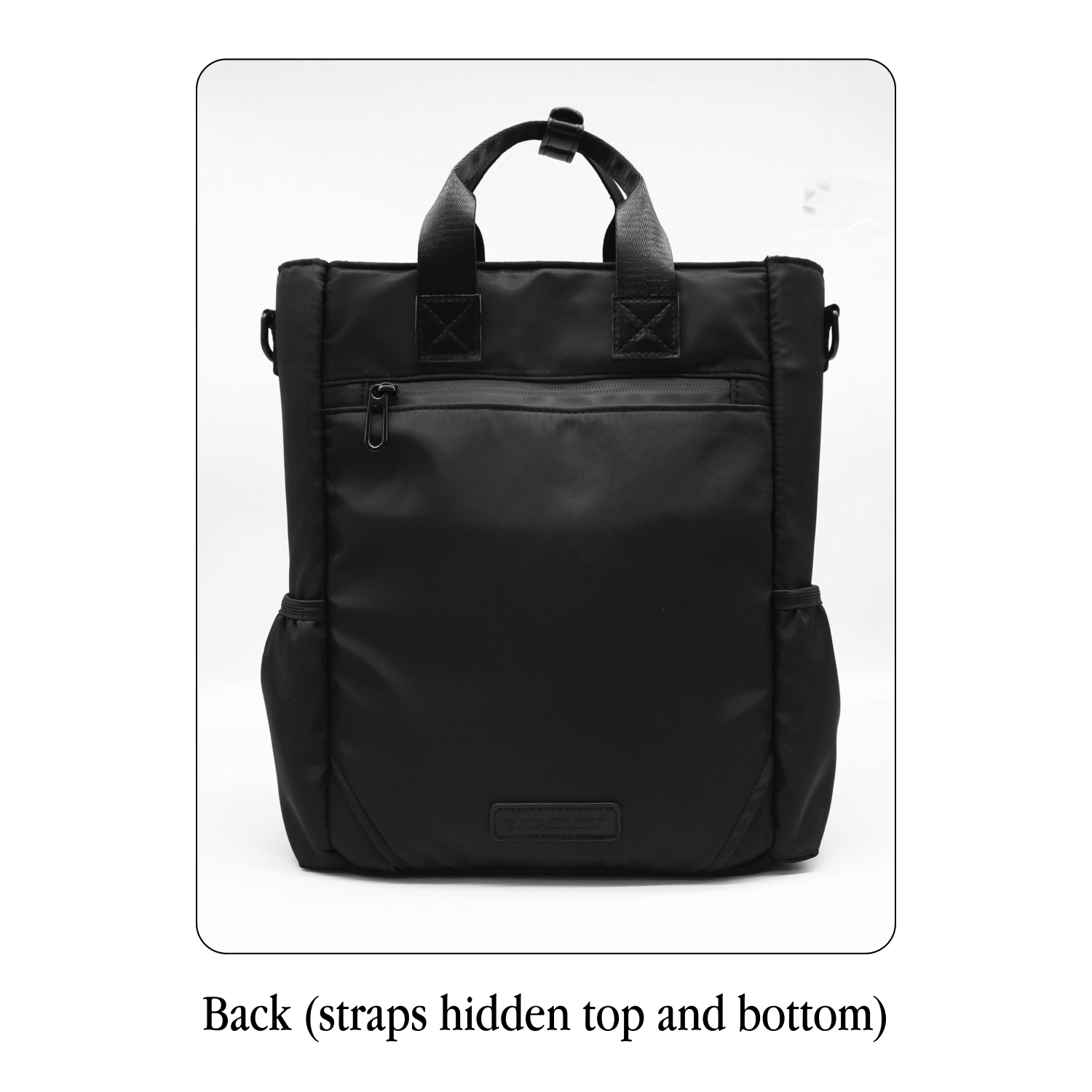 pinbuds Bags Black Oxford Waterproof 15" 3-Way Shapeshift Backpack V5 Tough Oxford (black)