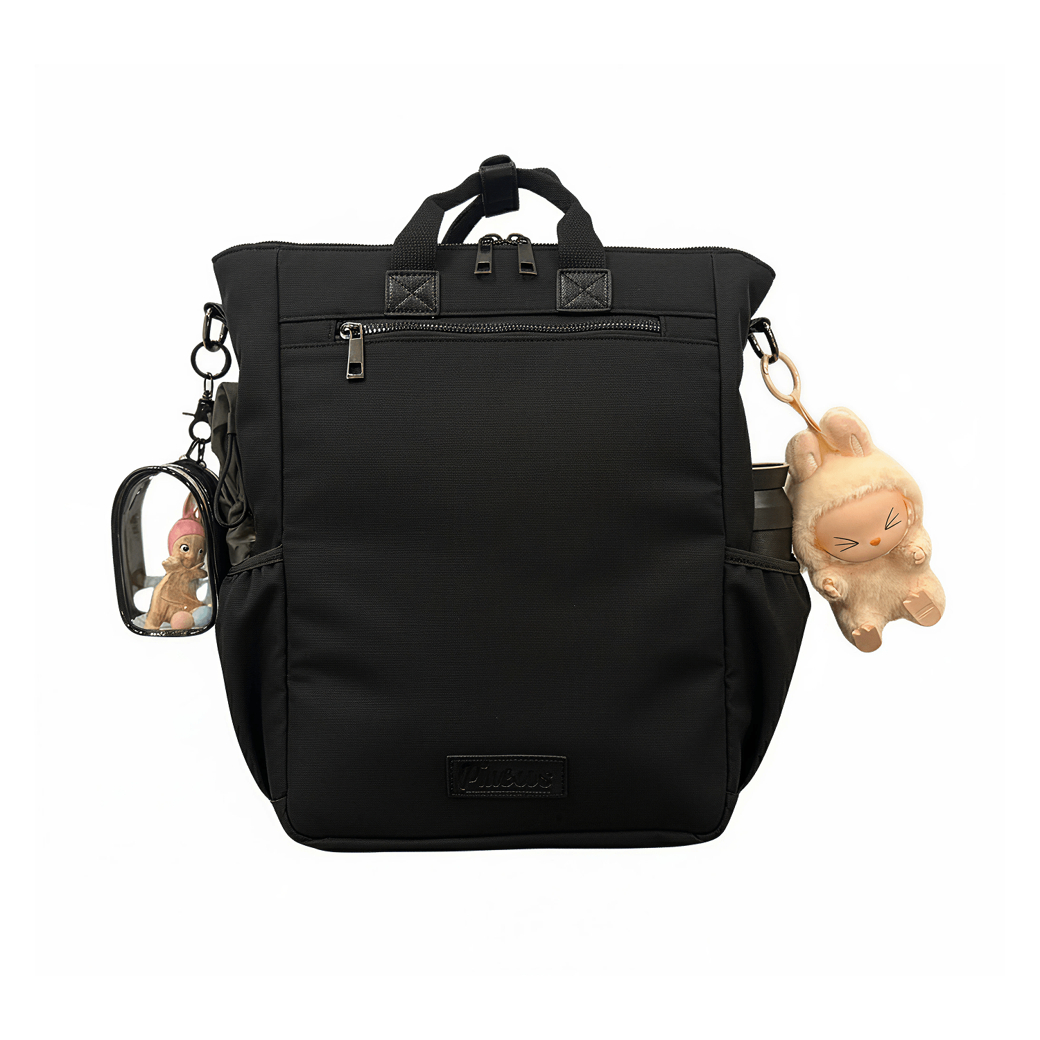 pinbuds Bags Black Oxford Waterproof 15" 3-Way Shapeshift Backpack V5 Tough Oxford (black)