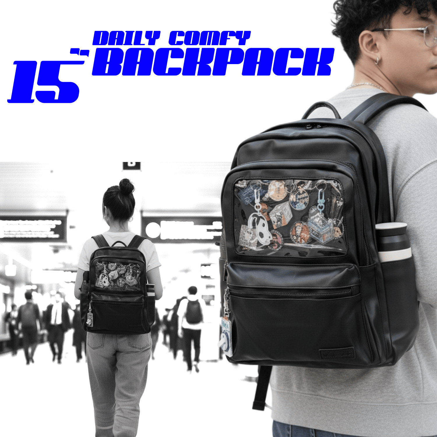 Pinbuds Bags ITA 15" Daily Backpack Pro