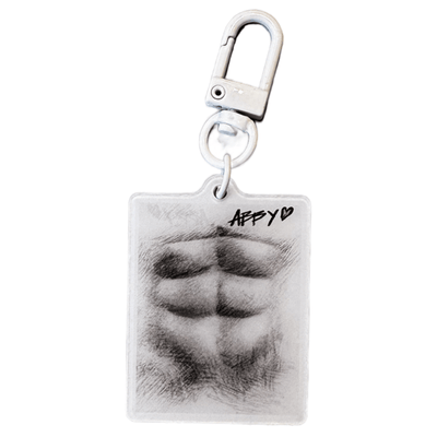Abby Acrylic Keychain Charm KPDH Kpop
