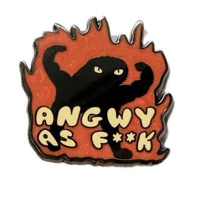Awgwy as Fuck Cat Acrylic Charm