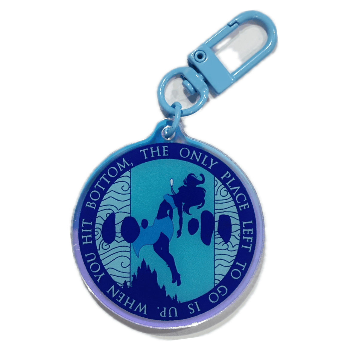Bottom up Atlantis princess acrylic charm by Pinbuds