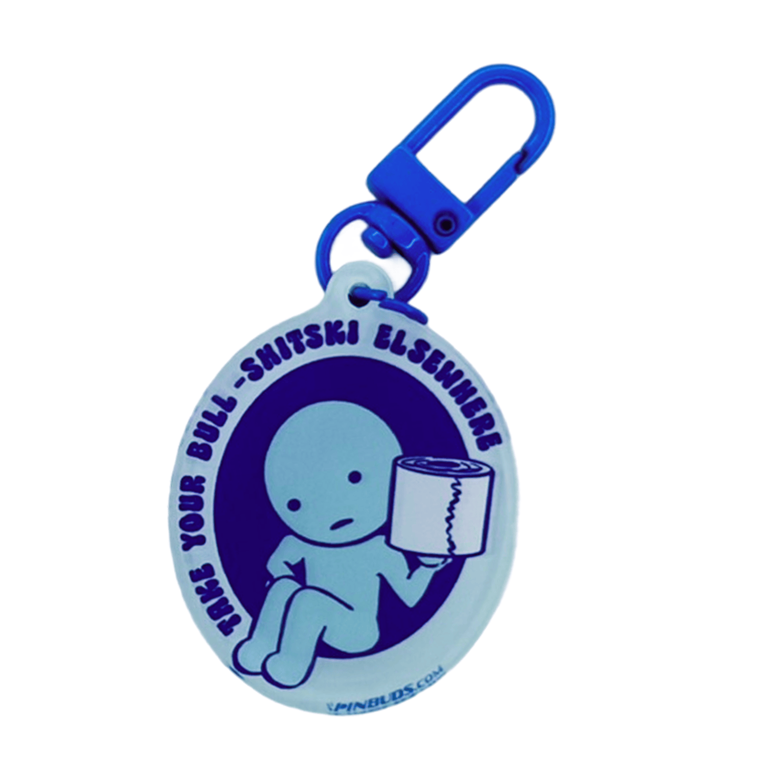 Pinbuds Charms & Keychains Bullshitski Acrylic Keychain Charm