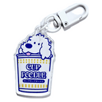 Cup Poodle Ramen acrylic charm by Pinbuds