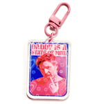Daddy Is a State of Mind acrylic charm, designed in Sydney