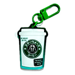 Dark Side Roast Coffee acrylic charm by Pinbuds