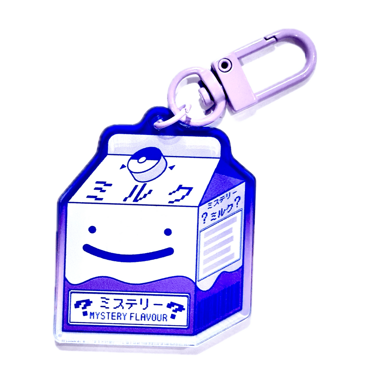 Ditto Milk Mystery flavour Japanese Miruku acrylic charm by Pinbuds