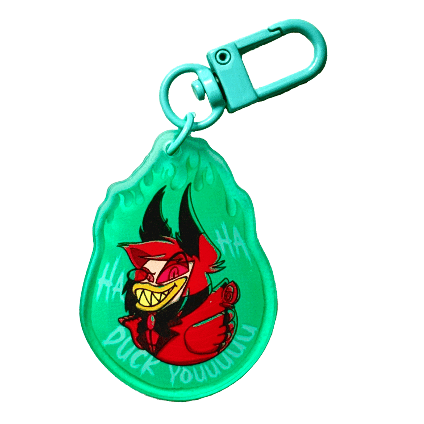 Pinbuds Charms & Keychains Duck You acrylic keychain charm