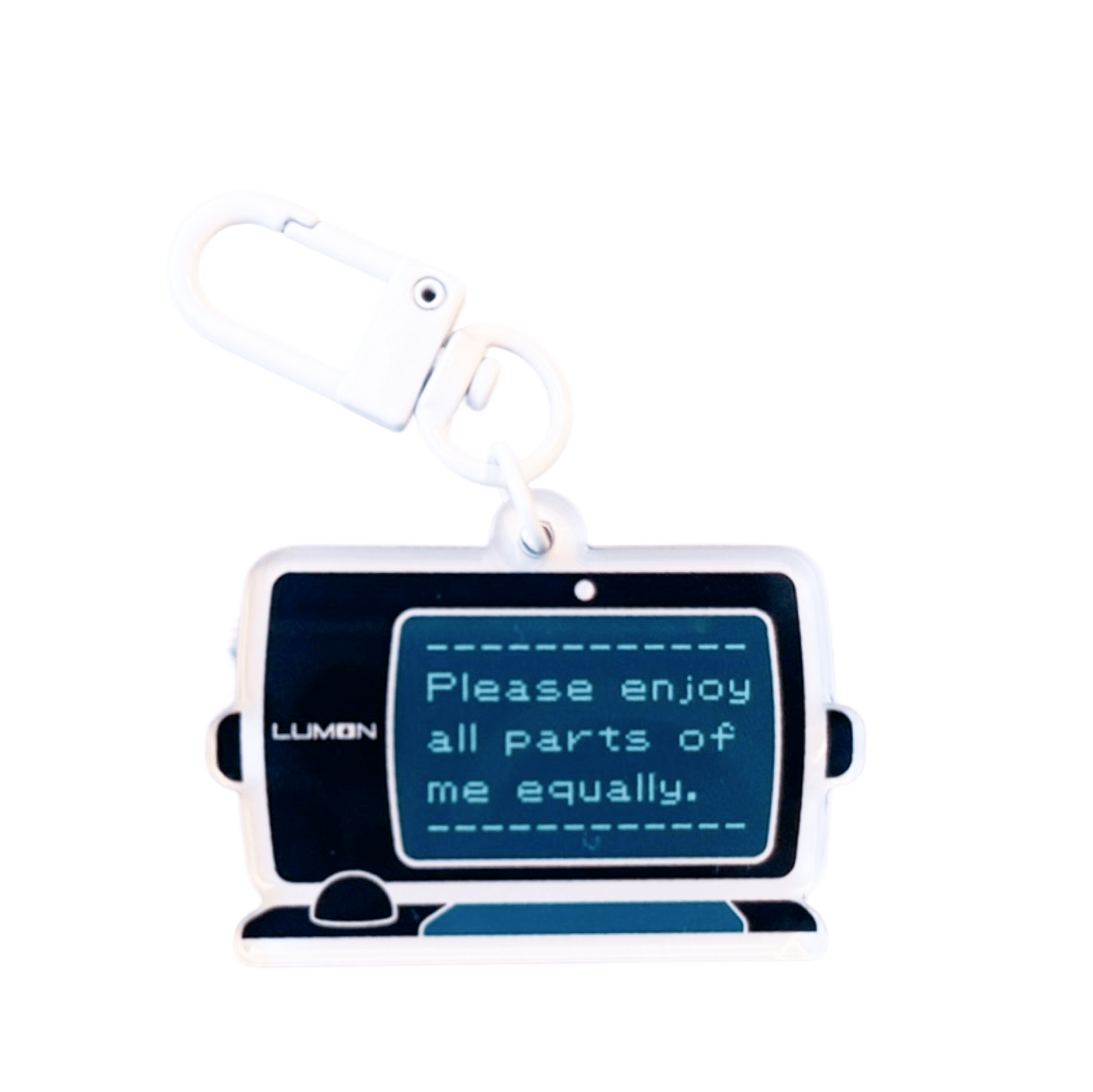 pinbuds Charms & Keychains Enjoy All Parts Equally Acrylic Keychain Charm