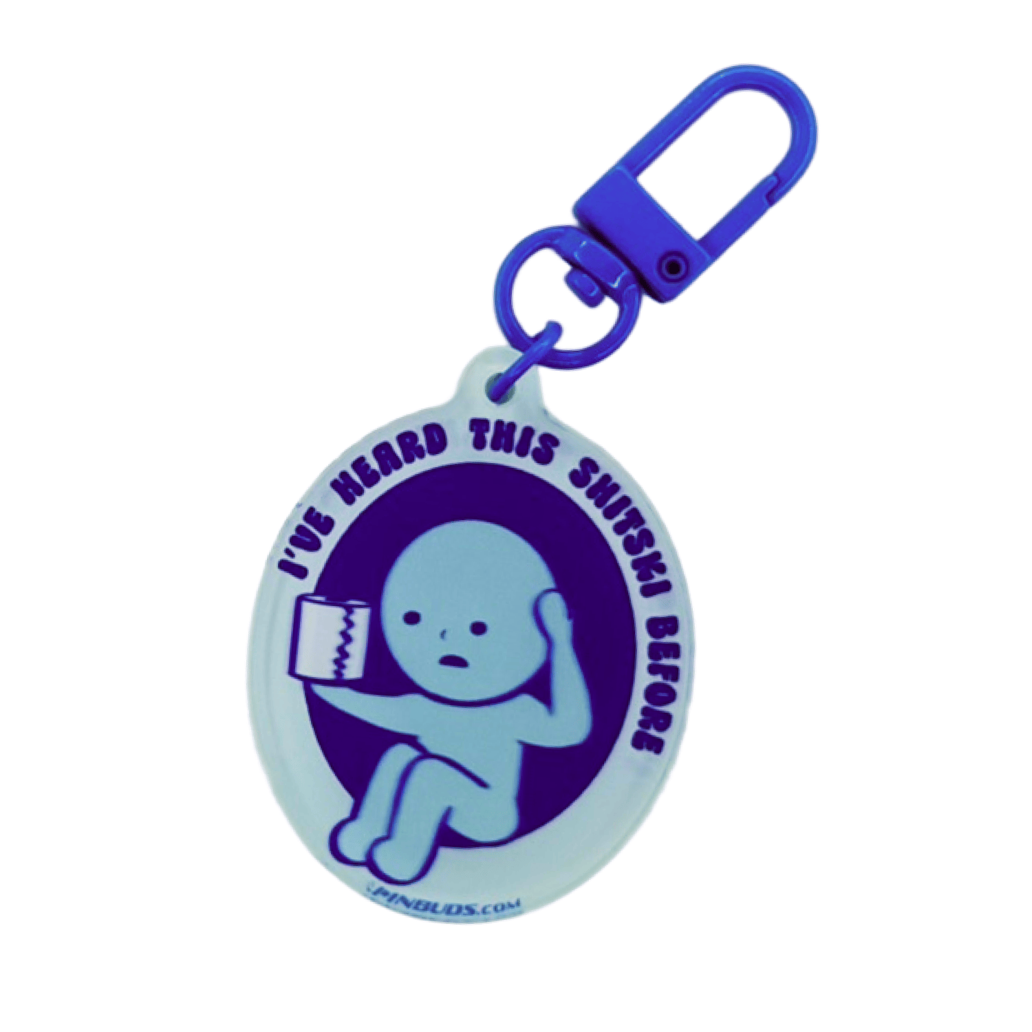 Heard this Shitksi acrylic charm by Pinbuds