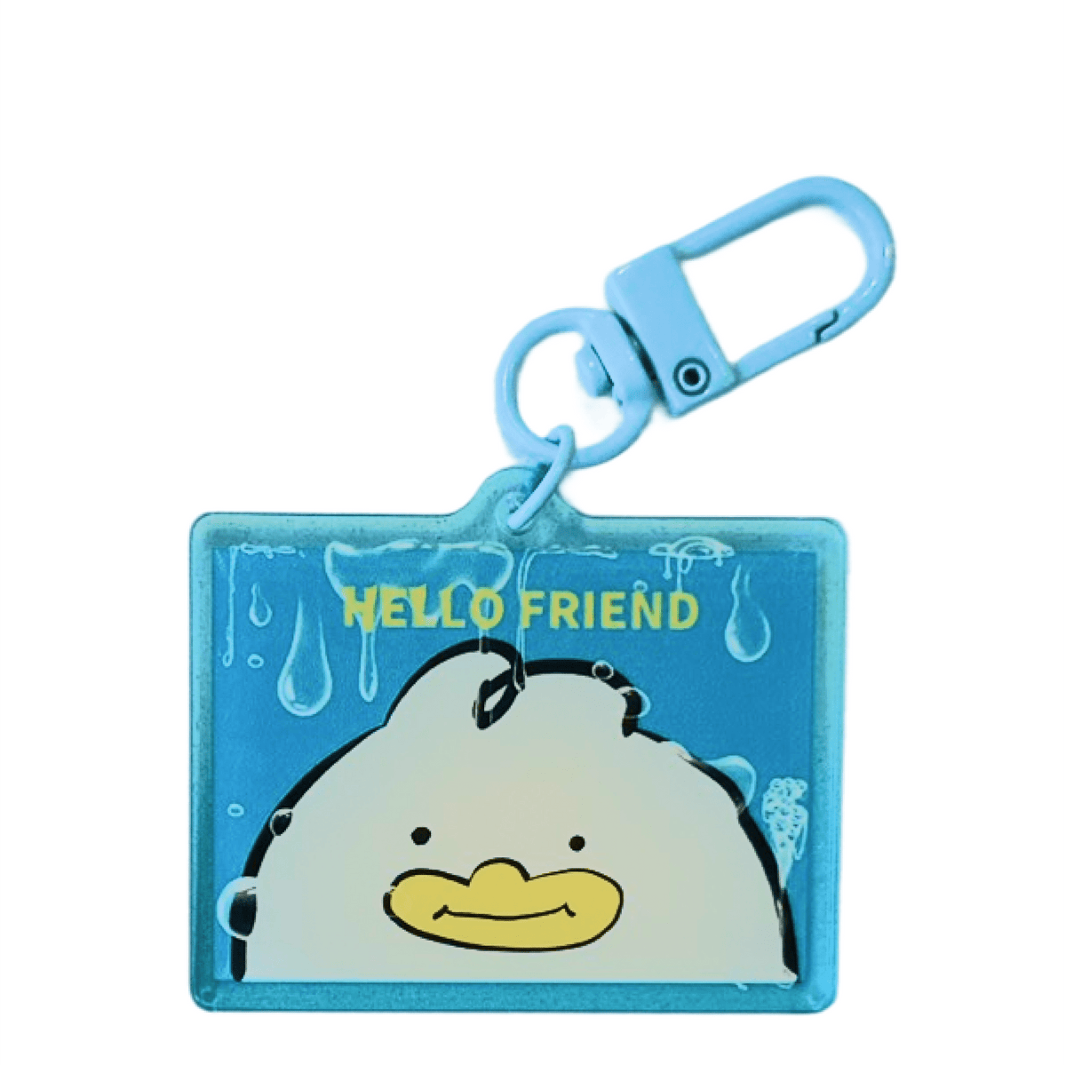 Hello Friend Acrylic Keychain Charm KPDH Kpop Derpy Invite acrylic charm, designed in Sydney