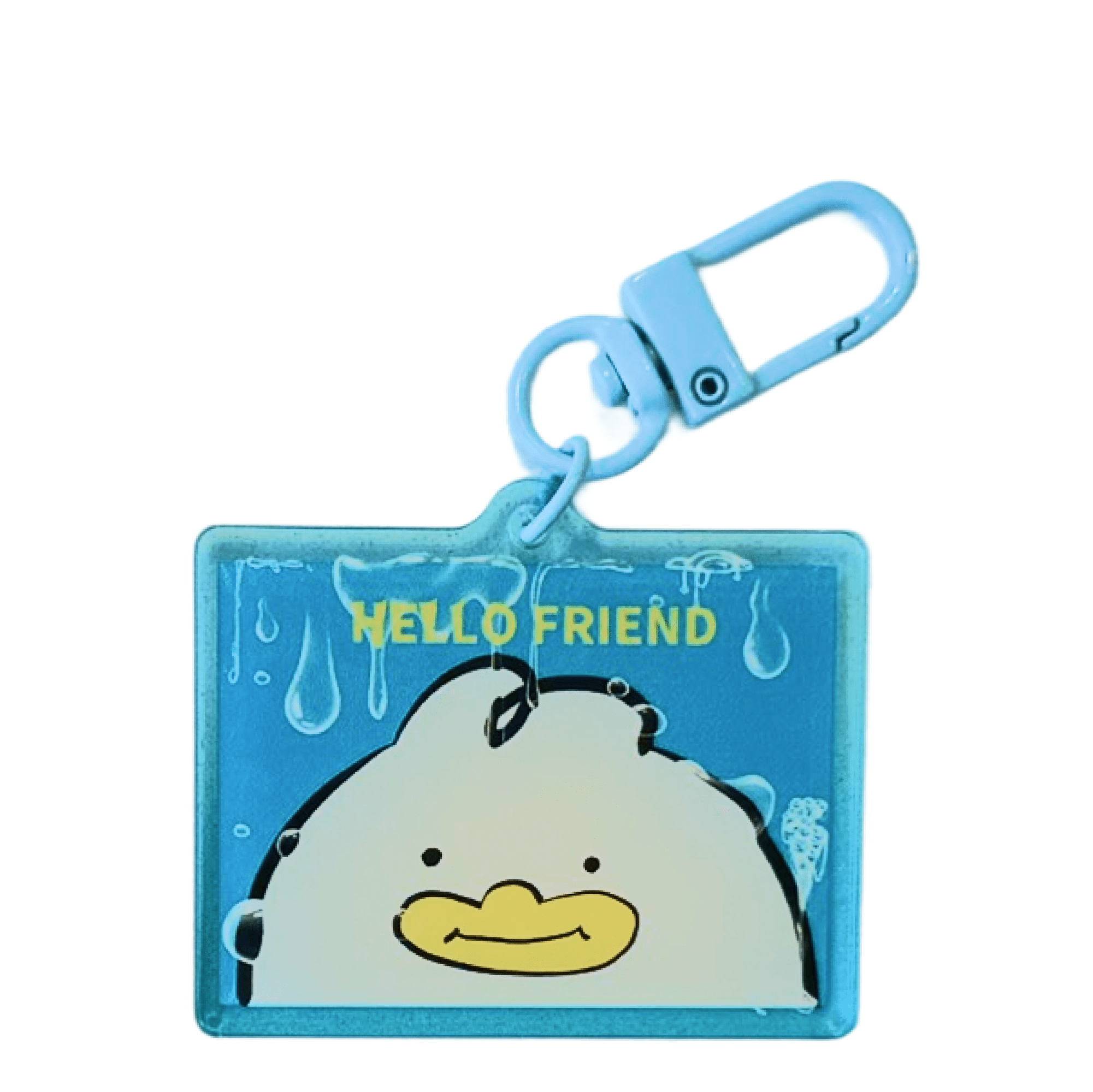 pinbuds Charms & Keychains Hello Friend Acrylic Keychain Charm KPDH Kpop Derpy Invite