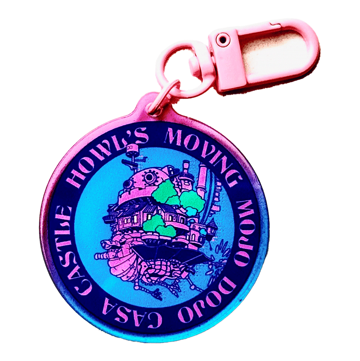 Howl’s Mojo dojo casa Castle acrylic charm by Pinbuds