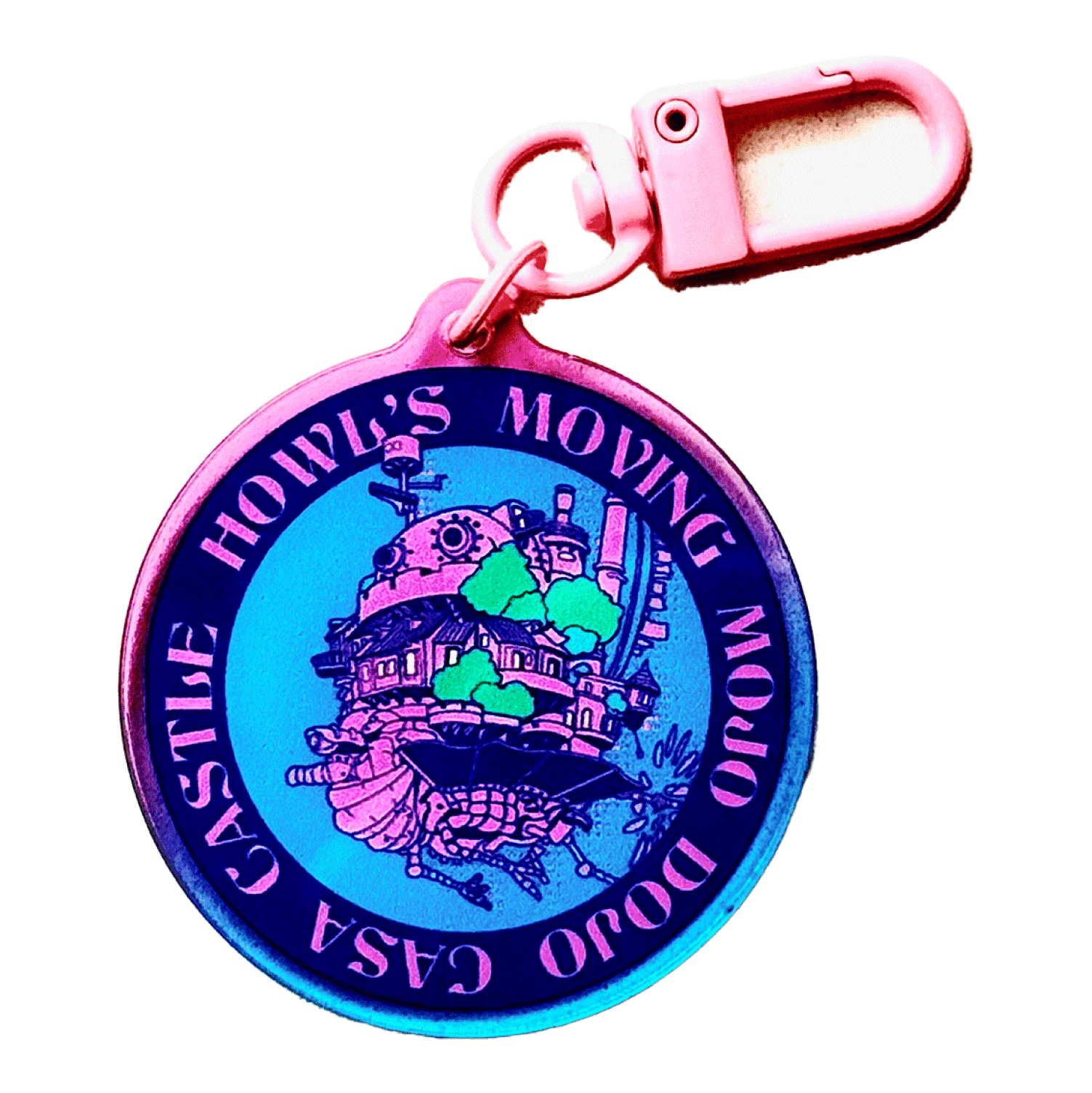 Pinbuds Charms & Keychains Howl’s Mojo dojo casa Castle acrylic charm keychain