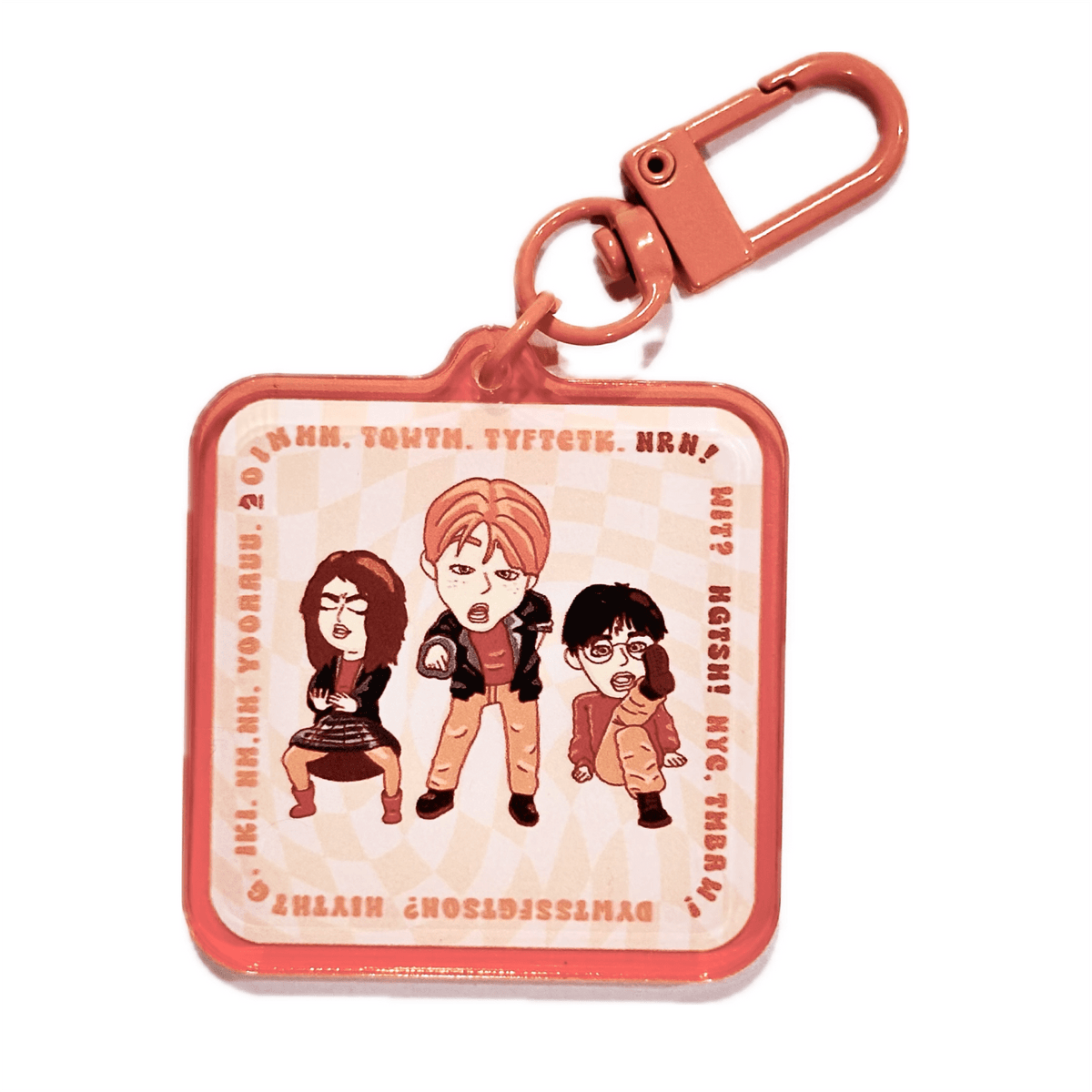 HP quote meme (not me not Hermione yoaur) acrylic charm by Pinbuds